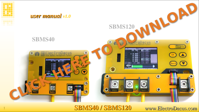 Solar BMS SBMS120